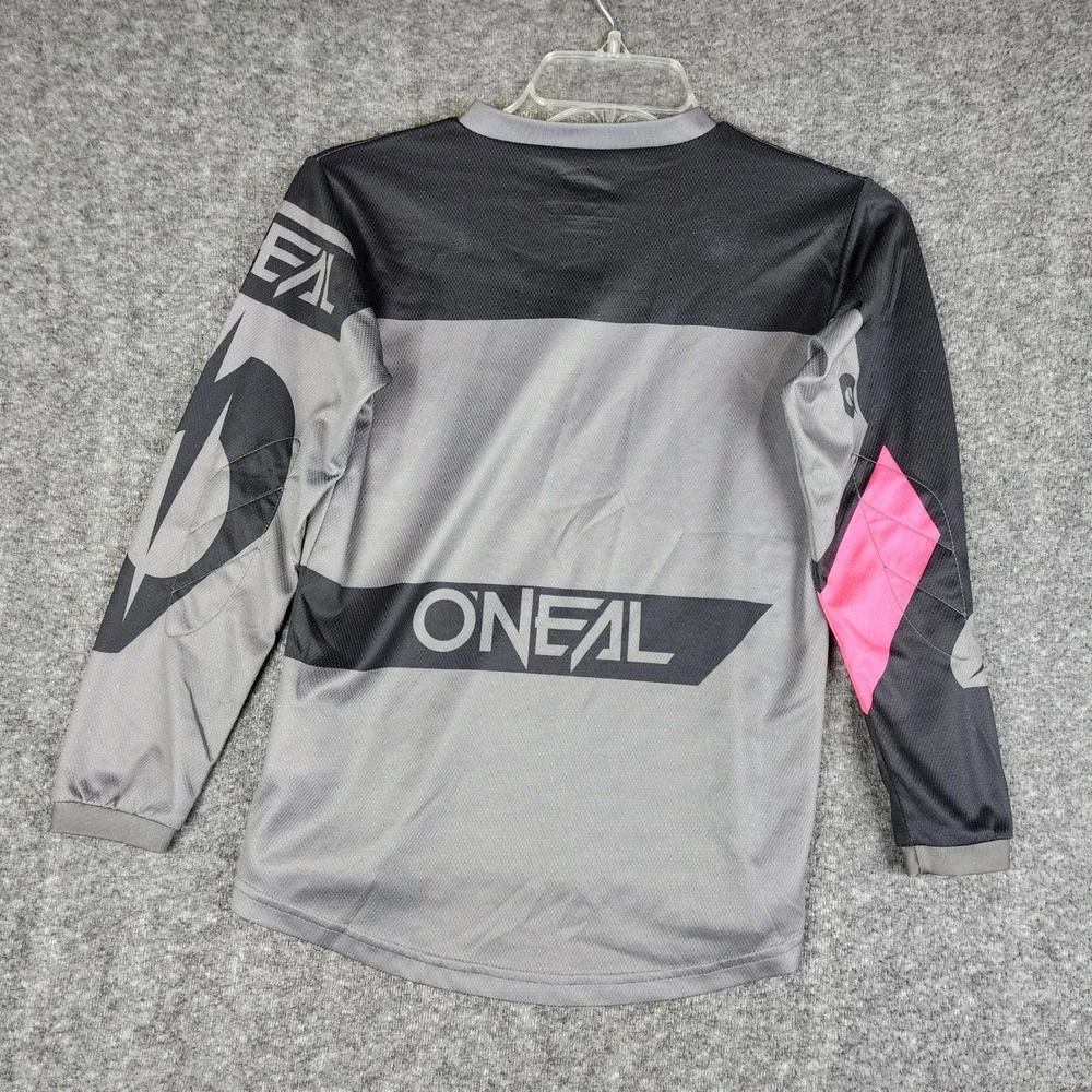 ONeal Motocross Suit Set Youth 12/14 Gray Black Pink Racing Gear Long Sleeve‎